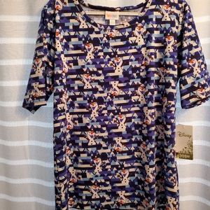 Disney Lula Roe Frozen Olaf Shirt NWT